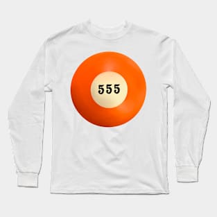 555 Angel Number Pool Ball Long Sleeve T-Shirt